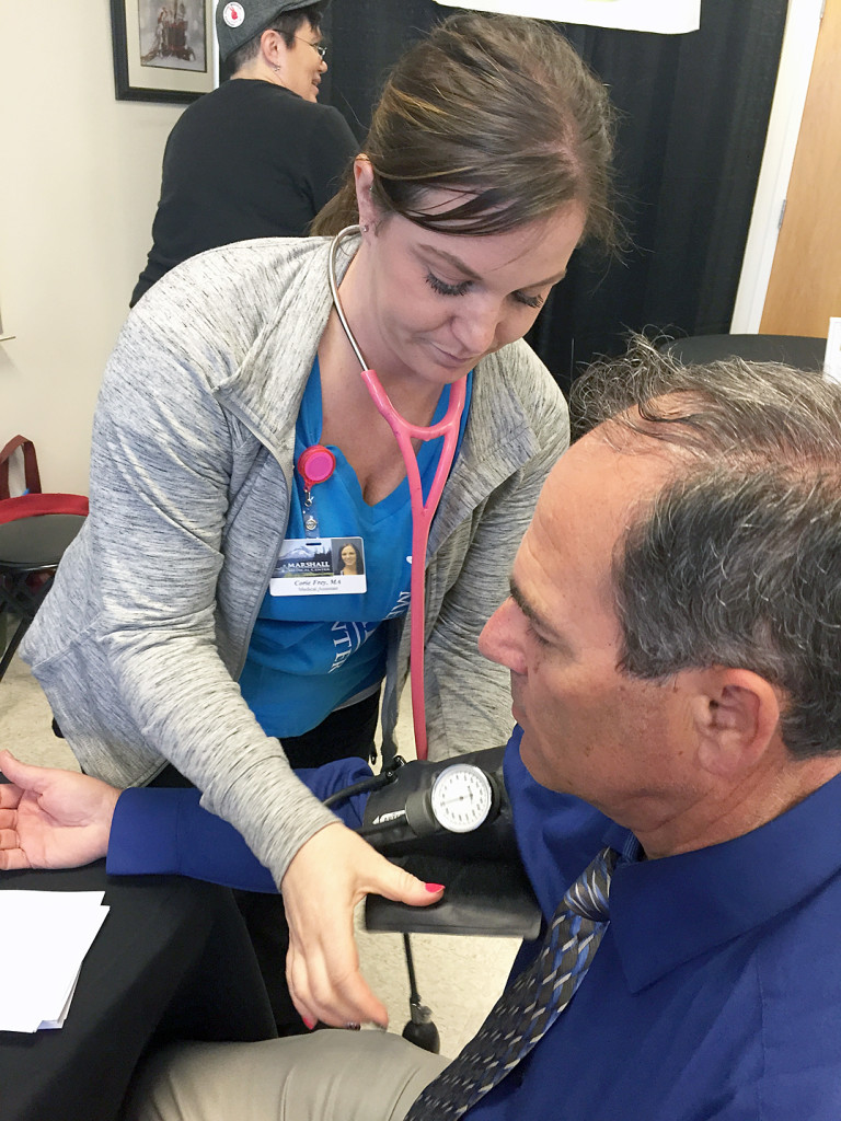 Patient Getting Blood Pressure Taken