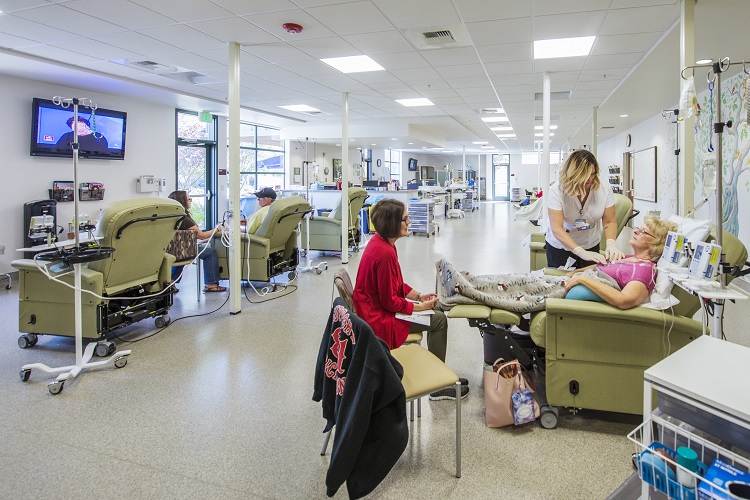 Infusion Room at Marshall Hematology & Oncology